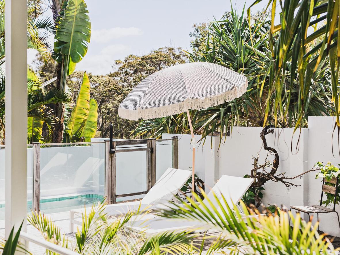 Wake up to golden sunrays and a cool sea breeze at Cape Beach House
