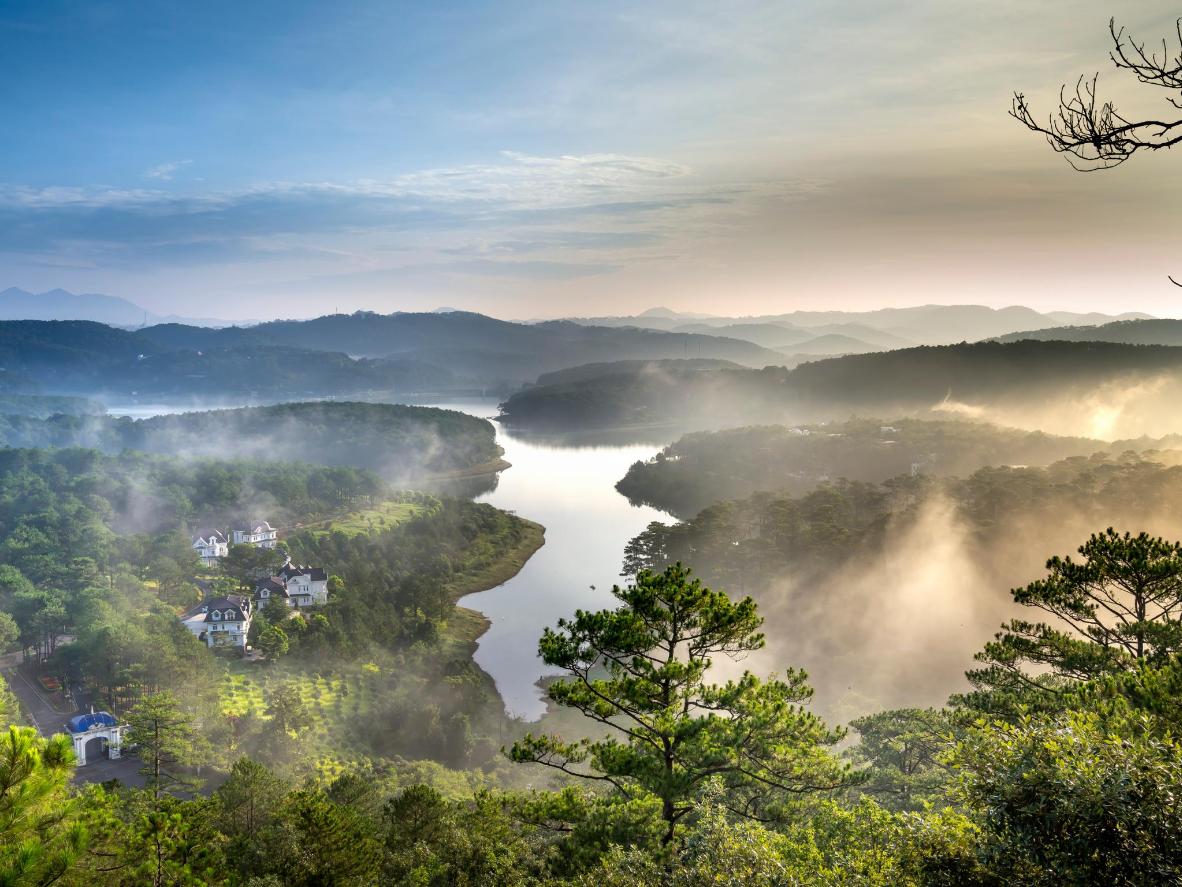 Lac de Tuyền Lâm, Đà Lạt, province de Lâm Đồng