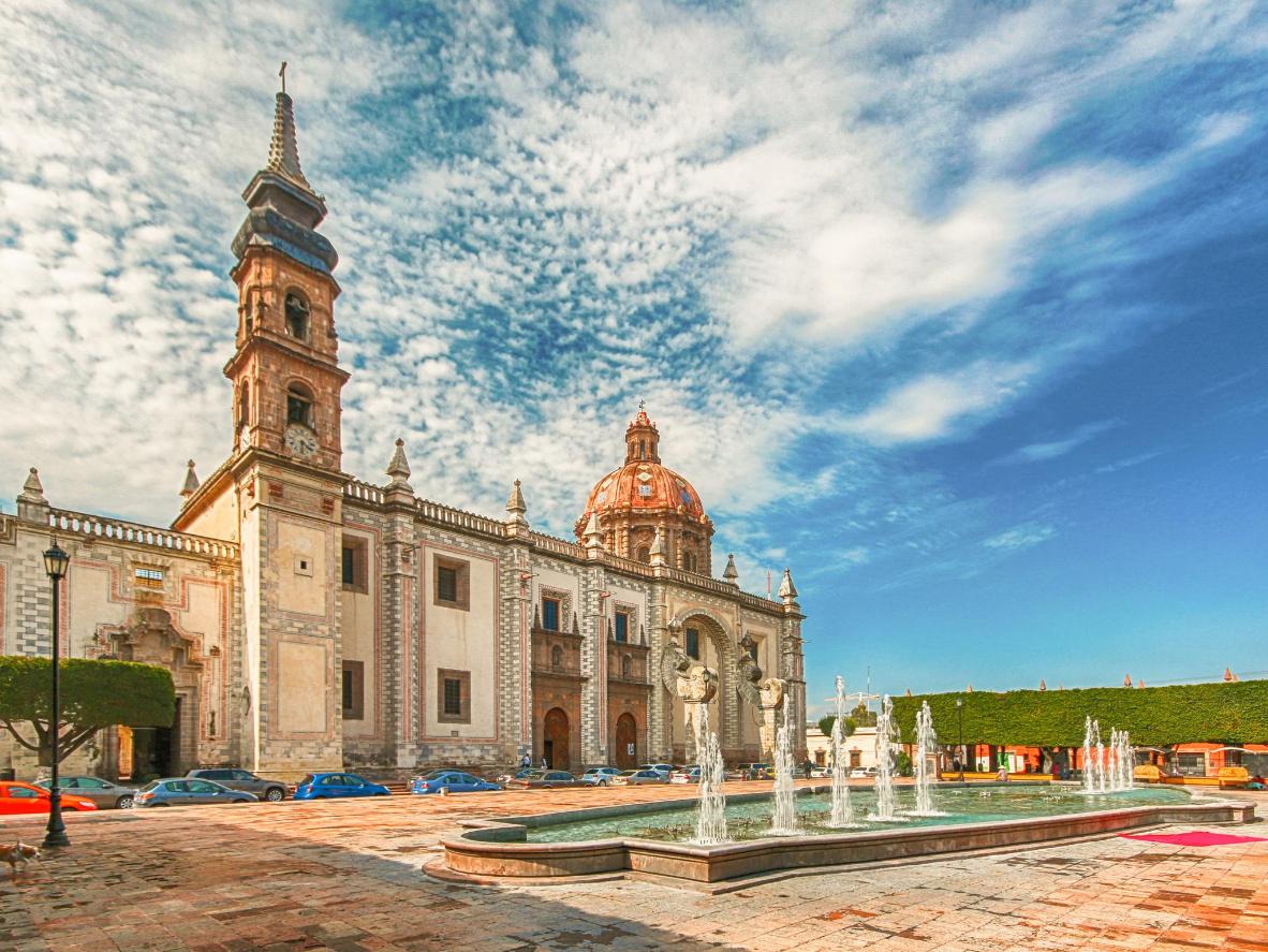 O centro histórico de Querétaro foi declarado Patrimônio Cultural Mundial da Unesco em 1996