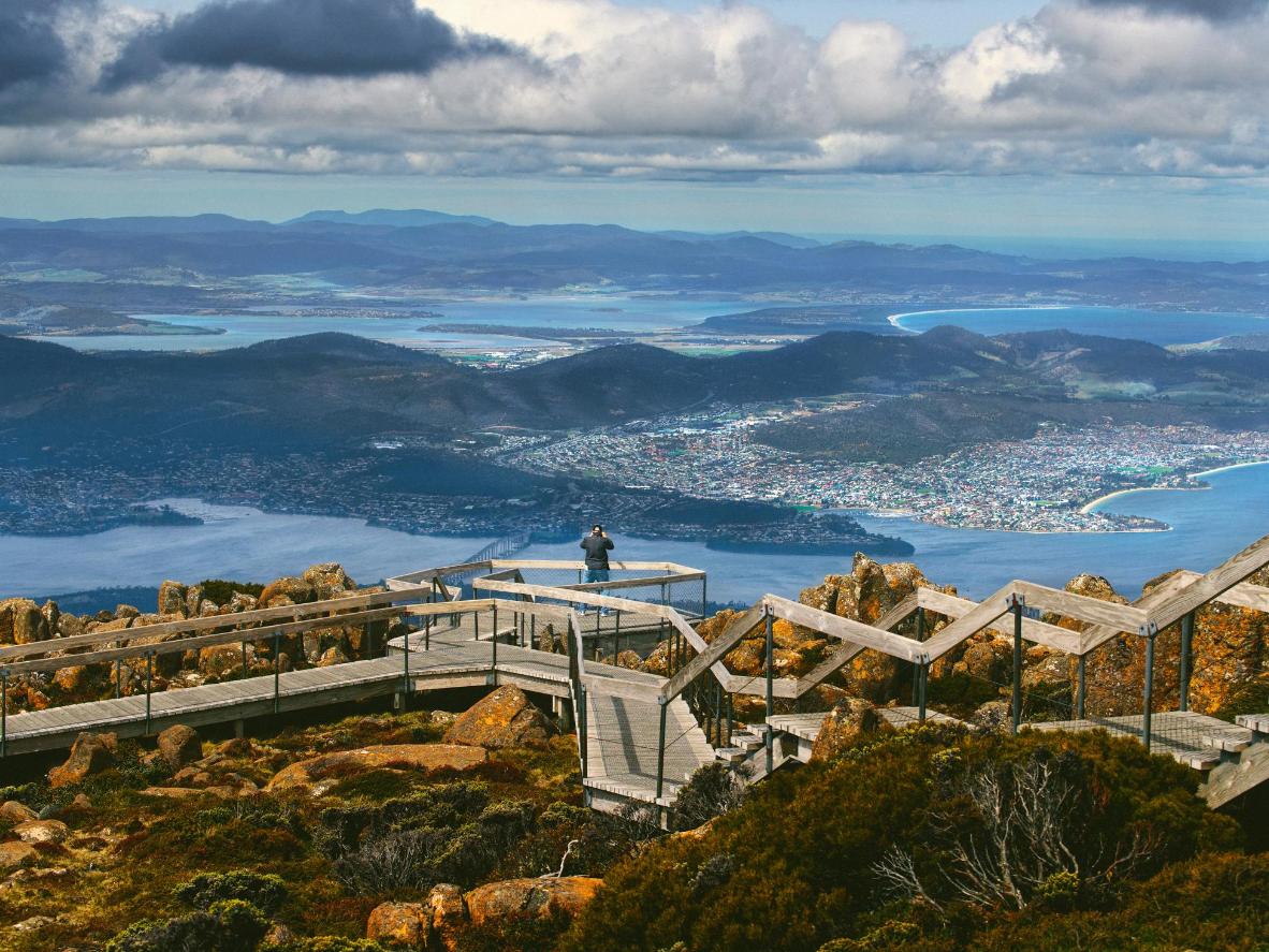 Explora el entorno de belleza poética de Hobart