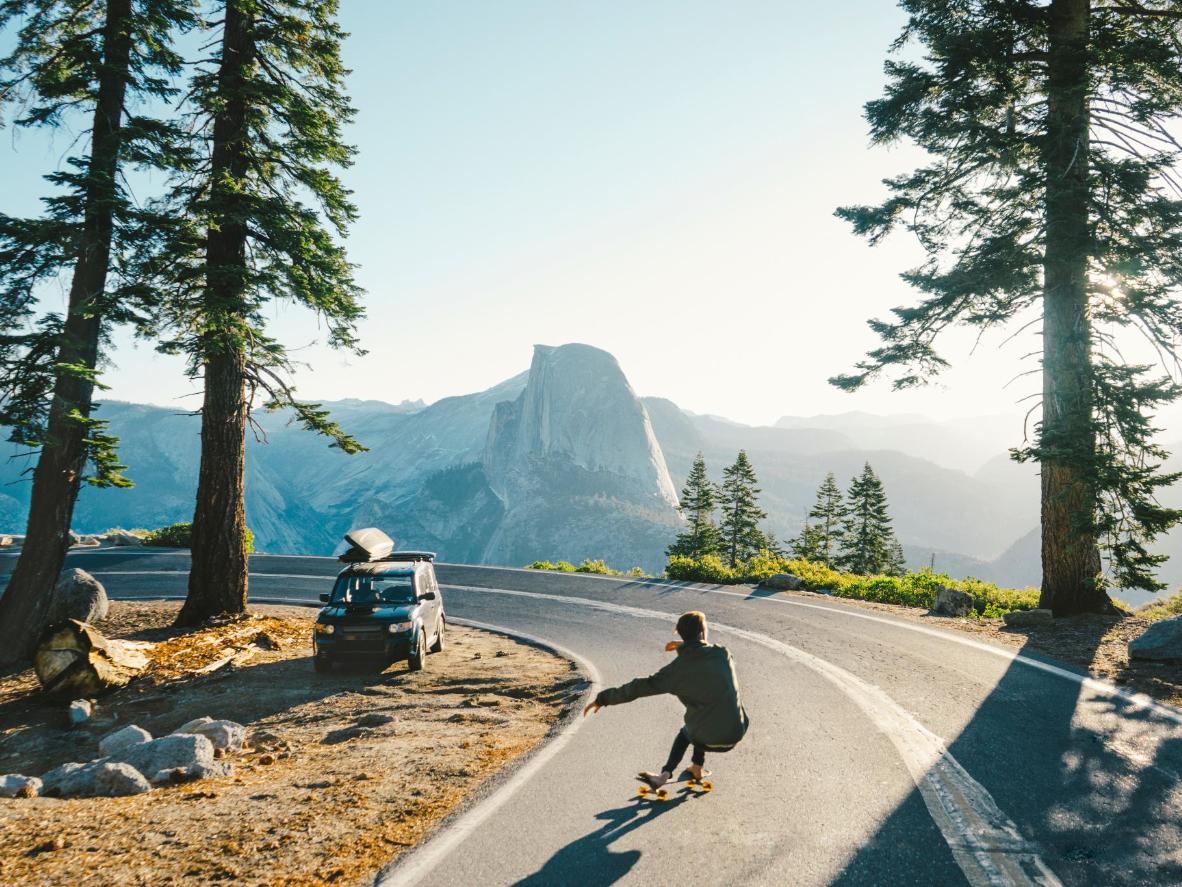 Zurück zur Natur im atemberaubenden Yosemite-Nationalpark