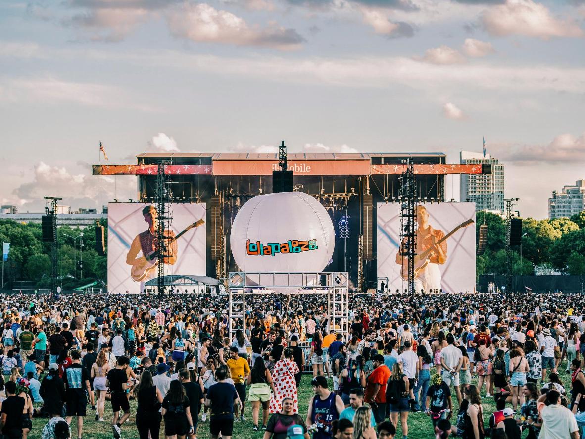Lollapalooza is a massive, multi-genre festival in Chicago
