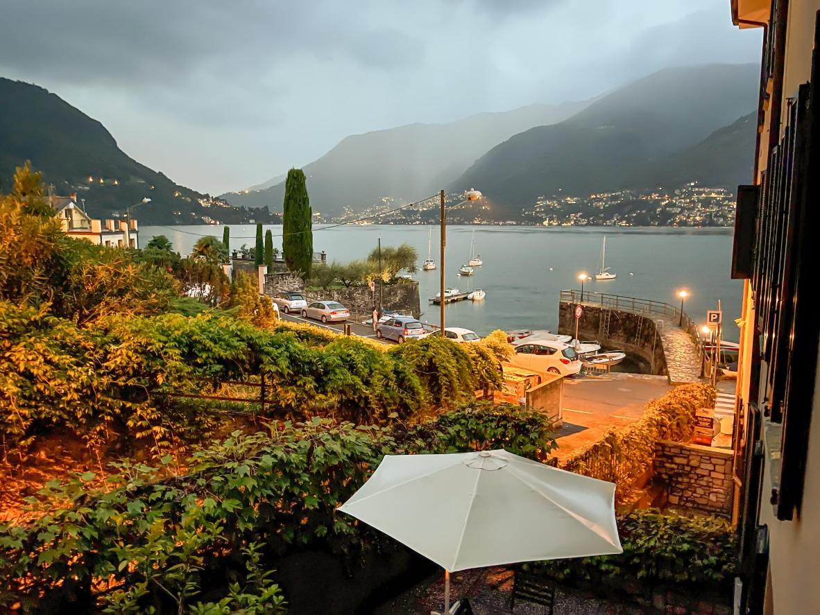 Relish fresh mountain air and dreamy views of Lake Como at this elegant property