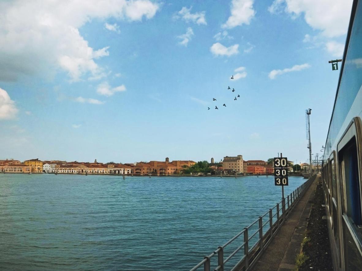 Hop aboard the train from Venice to Salerno to take in art, history and Mediterranean views