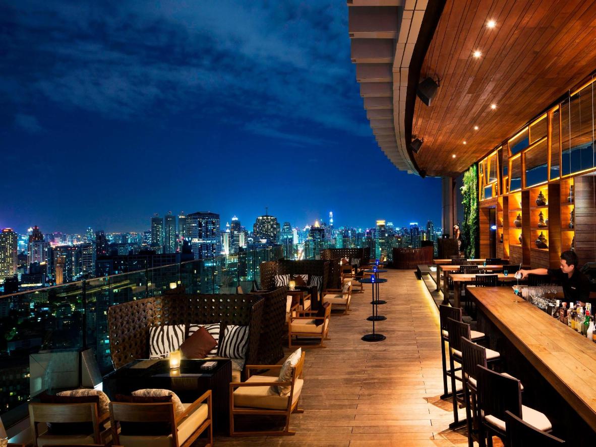Head to the Octave Rooftop Lounge and Bar for surreal, 360-degree views