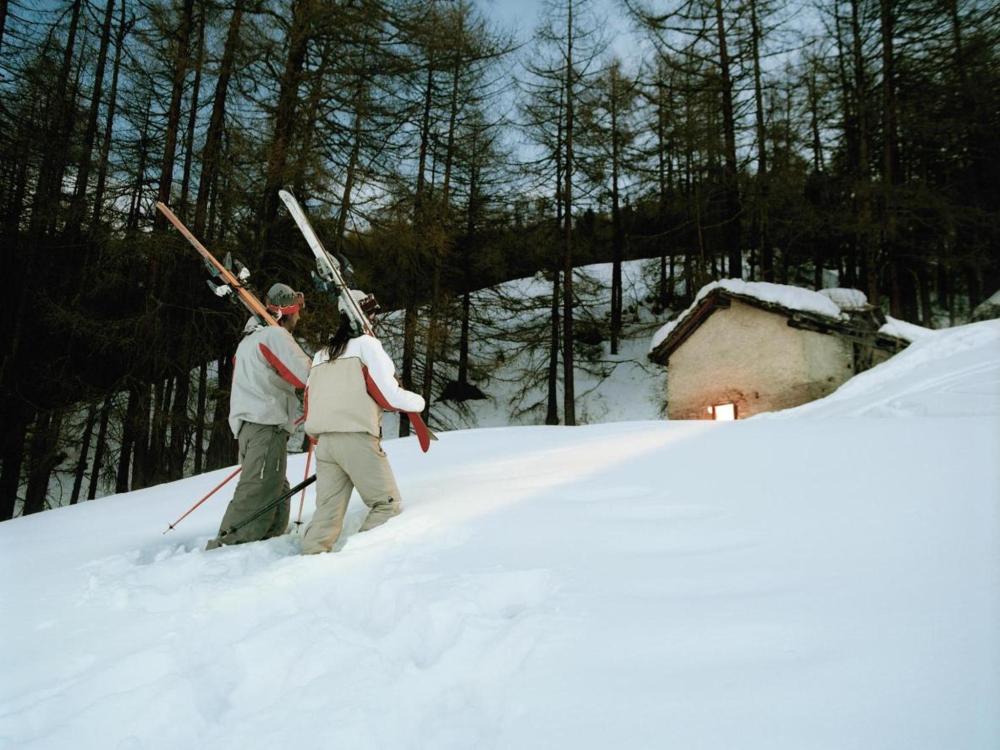 Strolling through the heart of ski town charm