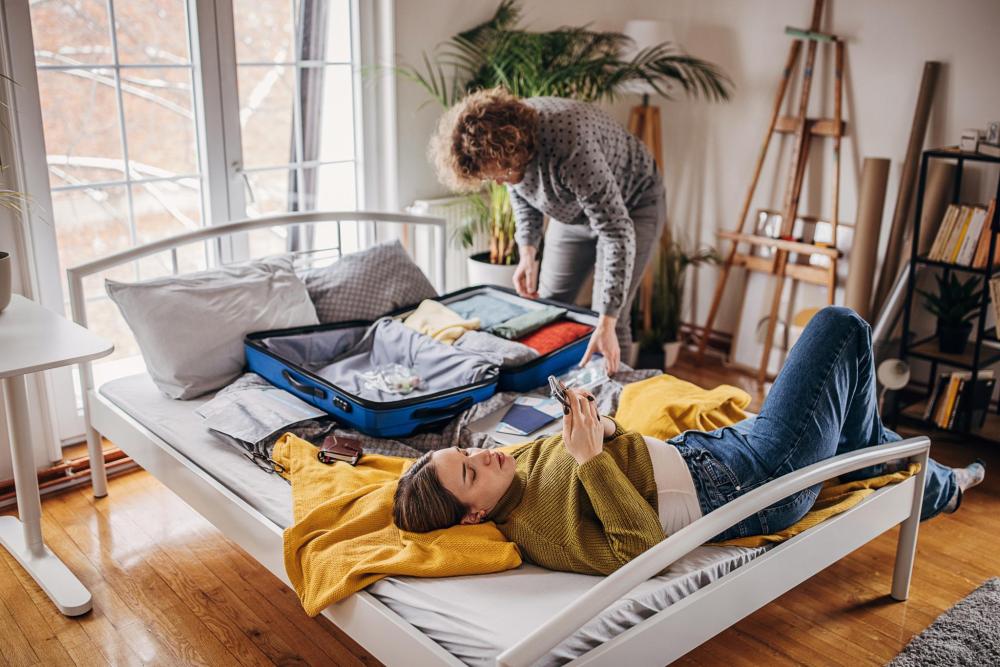 Pack clothes for a week