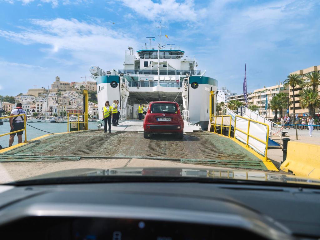 Can I Take My Hire Car on a Ferry?