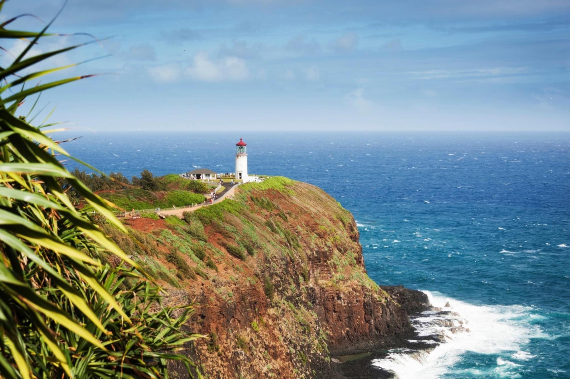 Kilauea Lighthouse in Kauai Hawaii
