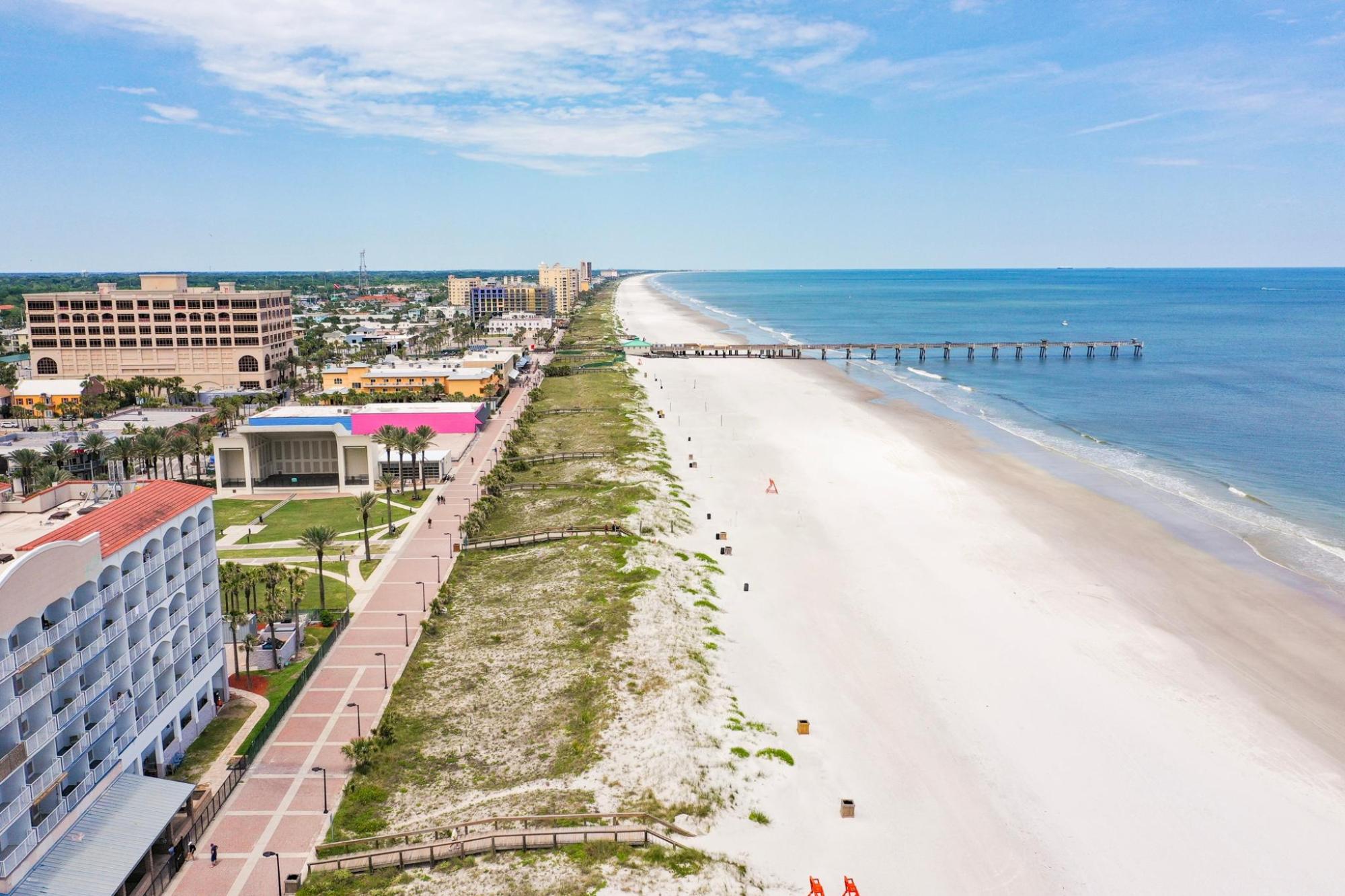 A scenic beach view highlighting Jacksonville's charm